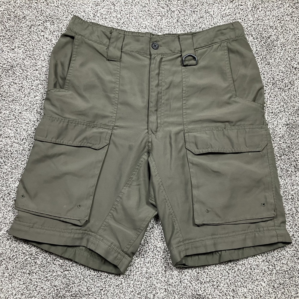 Boy Scouts‎ Of America Shorts Mens Small Green Cargo Uniform Switchbacks Relaxed